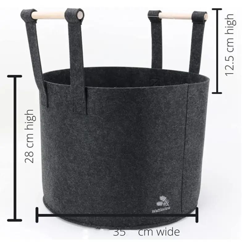 Cesta de ropa sucia de fieltro, barril grande de almacenamiento de ropa sucia, artefacto de lavandería, cesta para el hogar para dormitorio, cesta sucia plegable