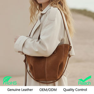 Bolsos femeninos OEM/ODM Bolso Gamuza Mujer Elegante Gran Capacidad Trabajo Diario Correa Ajustable Hombro Fabricante - Product Image 1