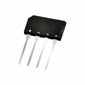 In Stock Diodes GBL610_T0_00601 Electronic Chips Component 4-SIP, GBL - Product Image 1