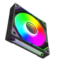 Nouvelle conception colorée 120mm ventilateur de boîtier PC ventilateur Super silencieux 120MM ARGB pour boîtier PC