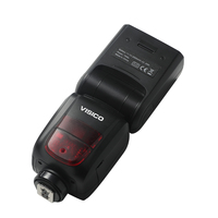 Flash professionnel VISICO TTL à synchronisation haute vitesse, alimenté par batterie, télécommande sans fil, pour appareil photo, portable