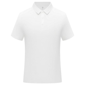 Men's <b>Polo</b> Shirt 200g Cotton Pique Short Sleeve Summer Business Workwear Anti Shrink Thin Fit - Product Image 2