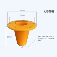 Buse de décantation cyclonique haute efficacité et durable, pièces accessoires pour séparateur de déchlurement minier