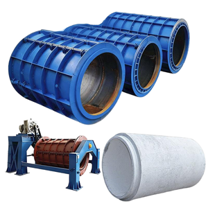 Machine automatique de fabrication de tuyaux en <span class=keywords><strong>béton</strong></span> 15 kW multi-tension, dimensions personnalisables pour les tuyaux de drainage - Product Image 5