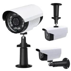Suporte de câmera com rosca de parafuso 1/4 para Google Nest Cam/Arlo/Arlo Pro, suporte de parede de segurança interna e externa com rotação de metal 360