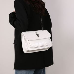 Ladies' Fashionable Crossbody Bag with Exquisite Design, Large Capacity, Chain Style, Artificial Leather, Model Number 2502 - Product Image 2