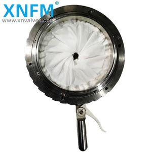 नमूना उपलब्ध पूर्ण पोर्ट न्यूमेटिक आईरिस वाल्व मैनुअल पावर ऊर्ध्वाधर गुरुत्वाकर्षण प्रवाह xingneng विज्ञापन मॉडल 300 मिमी पोर्ट ओडाम फ्लैंज - Product Image 3