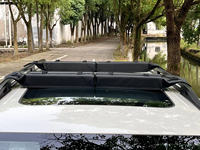 Porte-bagages de toit pour planche de surf kayak extra épais et doux avec sangles d'arrimage