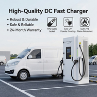 Station de recharge rapide DC 360 kW pour la gestion de flotte, avec double prises et entrée 380 V, unité de chargeur EV commercial