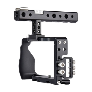 Jaula para Cámara YELANGU C6-B para <span class=keywords><strong>SONY</strong></span> A6000 A6300 <span class=keywords><strong>A6400</strong></span> A6500 con Zapata y Asa Superior - Product Image 5