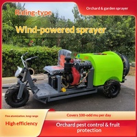 Pulverizador de Servicio Pesado con Control Remoto 4WD, Tipo Gatillo Accionado por Aire para Aplicación de Pesticidas Agrícolas en Huertos y Viñedos