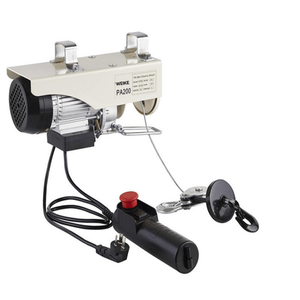 Monte-charge <span class=keywords><strong>Portable</strong></span>, Mini-treuil électrique, câble de levage de <span class=keywords><strong>1</strong></span> tonne, télécommande, 12v, 500kg - Product Image 2