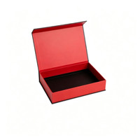 Boîte d'emballage cadeau magnétique en carton rigide EVA avec insert en mousse EVA, logo personnalisé, vente en gros