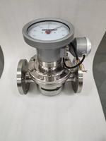 Medidor de Flujo de Engranajes Ovalados OGM, Instrumento de Medición de Nivel de Combustible DN50 PN1.6, Alta Precisión 0.5%, Uso Industrial