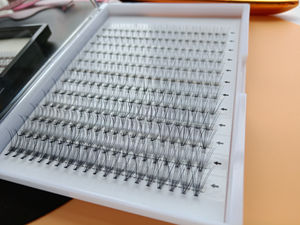 Faux cils naturels 8/10/12/14mm pour le greffage de faux cils, extension de cils collés à la chaleur - Product Image 6