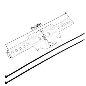 Anneau en caoutchouc universel anti-brûlure pour tuyau d'échappement de moto et de moto tout-terrain, silencieux de moto - Product Image 3