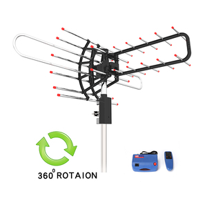 High Quality <b>Tv</b> Aerial Super Active Outdoor <b>Tv</b> Antenna <b>Remote</b> <b>Controlled</b> Rotatable Antena 360 Degree Rotation <b>TV</b> Antenna - Product Image 1