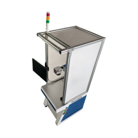 Nouvelle machine de marquage laser à fibre de 50W haute précision, sécurisée et fermée, refroidie par air, graveur métallique DXF pour gravure profonde de l'acier inoxydable