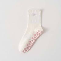 Chaussettes décontractées respirantes en tricot de haute qualité pour l'automne, antidérapantes, pour le yoga, le pilates, le fitness, streetwear, chaussettes personnalisées
