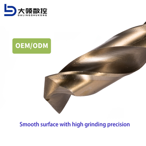 Punte da trapano a corona DL OEM/ODM in cobalto M35 da 0,5 mm - Acciaio super rapido premium con finitura ossido nero, lunghezza totale 50 mm, 1 anno di garanzia - Product Image 2