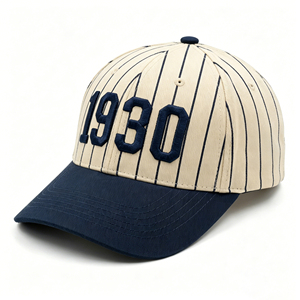 <span class=keywords><strong>Gorra</strong></span> <span class=keywords><strong>de</strong></span> Béisbol <span class=keywords><strong>de</strong></span> Dos Tonos con Bordado 3D Frontal, Corona Profunda, Ajuste Ergonómico, Absorbente <span class=keywords><strong>de</strong></span> Sudor y Rayas, Estilo Americano para Uso Diario en el Campus - Product Image 2