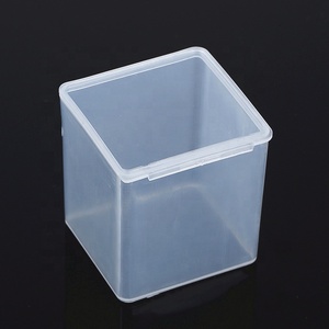 Tính Minh Bạch Cao Tùy Chỉnh Nhỏ Hộp Nhựa Rõ Ràng Bảo Vệ Cho Lưu Trữ Bao Bì Với Nắp Trên Bán - Product Image 6