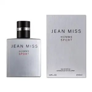 Kualitas tinggi JEAN MISS Homme olahraga pria parfum eau de parfum tahan lama cahaya parfum biru Cologne asli