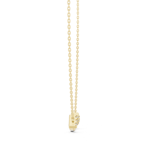 Pendentif élégant en diamant de laboratoire en or avec certificat, bijoux fins de créateur, cadeau de mode haut de gamme - Product Image 2