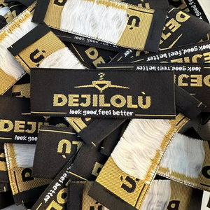 Venta al por mayor de <span class=keywords><strong>etiquetas</strong></span> de Damasco cortadas con calor, <span class=keywords><strong>Etiquetas</strong></span> tejidas con logotipo de doble cara <span class=keywords><strong>personalizadas</strong></span> <span class=keywords><strong>para</strong></span> <span class=keywords><strong>uniformes</strong></span> - Product Image 4