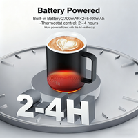 Théière intelligente de haute qualité pour chambre d'hôtel moderne, avec contrôle de chauffage électrique, thermostat Wifi, chauffage au sol, tasse intelligente à température contrôlée