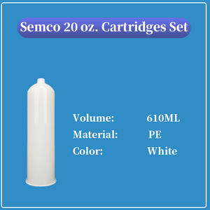 PPG SEMCO 20盎司高清墨盒229734 1/4英寸NPT内螺纹附件包括柱塞229221密封件234411法兰帽230586 - Product Image 2