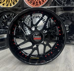 Jante forgée sur mesure Forgex 20 22 24 26 pouces 24x10 Jantes forgées Jantes Deep Dish Alliage Roues de voiture de tourisme Roues forgées 2 pièces - Product Image 5