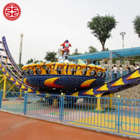 Manège OVNI volant attrayant pour parc d'attractions, 24 places, à vendre