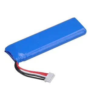 Gray 3.7v 3200mAh Rechargeable Lthium-Polymer Battery Pack Replacement GSP872693 fo rJBL Flip3 Flip 3