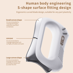 Tragbares Tiefengewebe-Massagegerät mit Heizfunktion und Vibration für Muskelentspannung und Faszienmassage - Product Image 4