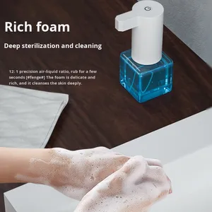 Vertikale voll automatische intelligente Sensorschaum-Hand waschmaschine Heimgebrauch Kontakt freier Infrarot sensor Seifensp ender <span class=keywords><strong>USB</strong></span> - Product Image 4