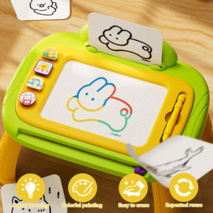 Papan Belajar Menggambar Plastik ABS 8.5 Inci Warna-warni Dapat Dihapus Hadiah Tulisan Coretan Bersertifikat ASTM/CPC Unisex Usia 3+ - Product Image 2