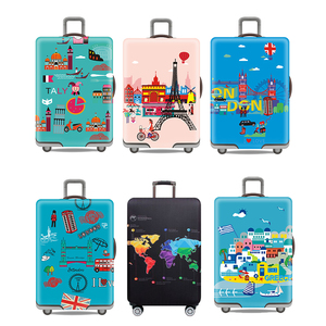 Hành lý bảo vệ bao gồm đàn hồi dày Du Lịch VaLi Spandex hành lý Bìa dày và co giãn hành lý Bìa - Product Image 4