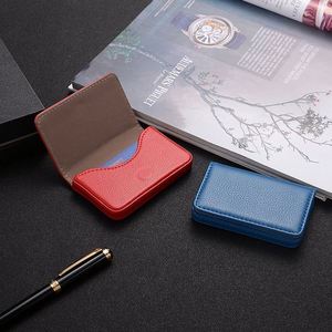 Unisex Professional PU Metal Credit Business Wallet with Custom Logo and Passport Holder Multi-Function Pattern <b>Pocket</b> - Product Image 6