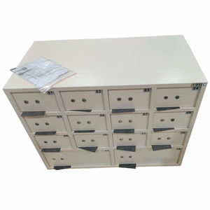 Cerradura mecánica con llave de seguridad, <span class=keywords><strong>caja</strong></span> de depósito con llave de protección y llave de <span class=keywords><strong>alquiler</strong></span> - Product Image 6