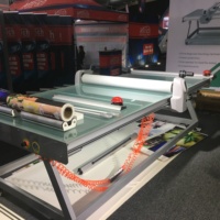 2023 nouveau manuel de machine de plastification de Table d'applicateur à plat