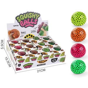 Bolas de Juguete para Aliviar el Estrés, Juguetes para Niños y Adultos, 4 Colores, 12 Unidades - Product Image 1