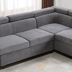 Hiện Đại Cổ Điển L-Hình Cắt Lưu Trữ <span class=keywords><strong>Sofa</strong></span> Giường Chất Lượng Cao Vải Nhà Căn Hộ Ngả Nhà Máy Trực Tiếp Thiết Lập Cho Kho - Product Image 6