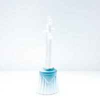 Bouteille de vernis à ongles ronde mignonne de 12ml/15ml avec brosse personnalisée en gros