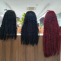 Peluca rizada birmana más vendida con cierre de encaje HD, raíz oscura, rubia, 5x5, cabello Remy virgen vietnamita birmano, peluca con cierre de encaje transparente