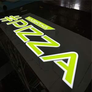 Letrero Publicitario LED Personalizado de Acero Inoxidable 3D Daco - Decoración de Lujo para <span class=keywords><strong>Boutique</strong></span> con Control Remoto - Product Image 5