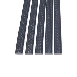 SHENYU Varillas de Fieltro de Carbono 3K Ovaladas y Planas, Surtido de 5mm de Grosor, Alta Resistencia 200C para Soportes Industriales - Product Image 5