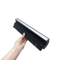 Système d'éclairage sur rail magnétique LED PNY 12W 24W, éclairage sur rail magnétique intelligent, projecteur réglable, basse tension 48V, sûr