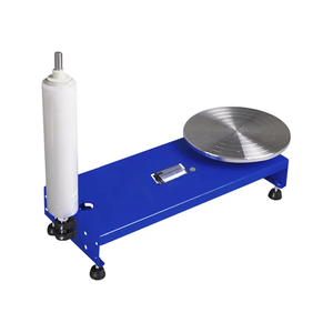 Macchina Portatile Elettrica per Imballaggio Bagagli Aeroportuali, Attrezzatura per Avvolgimento Valigie e Borse da Viaggio per l'Esportazione - Product Image 1