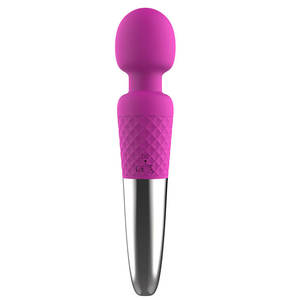 8 Geschwindigkeit 20 Frequenz Vibration Vibrator Zauberstab Fee Mini USB Wiederauf lad bares Ems Mikrofon Großer Zauberstab Vibrator Sexspielzeug - Product Image 3